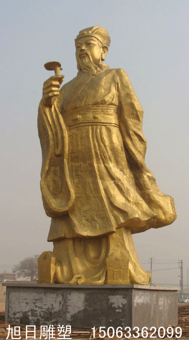 圣人形象鑄銅、鍛銅雕塑